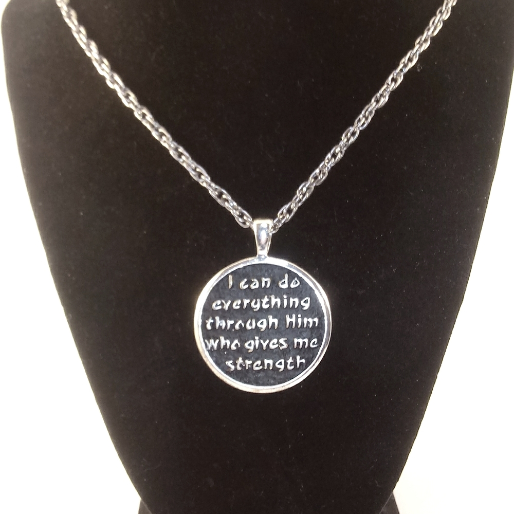 I Can Do All Things Through Christ Necklace